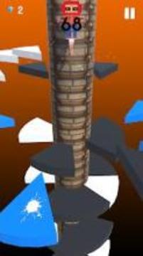 Spiral Man Helix Jump 3D游戏截图5