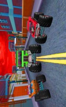 monster truck rally driver racing: high speed race游戏截图1