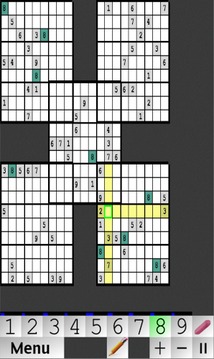 Samurai Sudoku Multiboard 2.游戏截图1