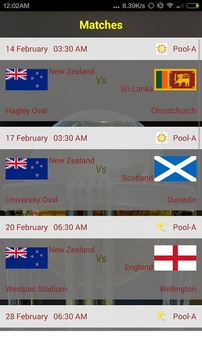 World Cup Schedule游戏截图2