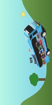 The Small Toya Simulator of the Hill Climb Bus游戏截图2