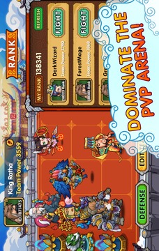 Secret Kingdom Defenders: Heroes vs. Monsters游戏截图1