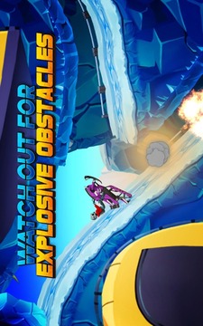 Winter Sports Game: Risky Road Snowmobile Race游戏截图3