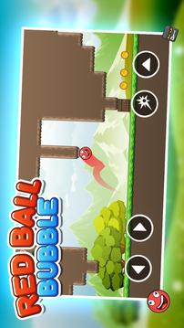 Bubble Red Ball Adventure - Jump Ball 2018游戏截图2