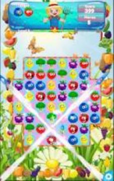 Farm Fruits Blast Heroes Legend游戏截图2