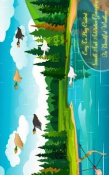 Real Duck Archery 2D Bird Hunting Shooting Game游戏截图3