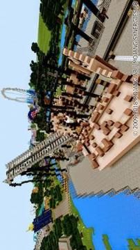 The Theme Park MCPE Map游戏截图1