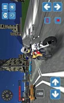 City Police MotorBike 3D Driving Simulator游戏截图1