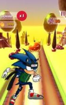 Sonic Ninja Halloween Super Run游戏截图3