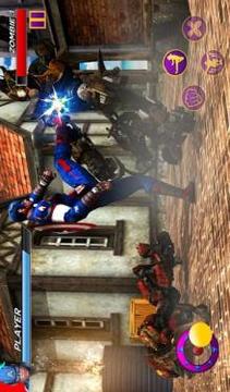 Superhero Street Fighting Kung Fu Fighter游戏截图3