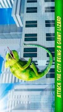 Angry Giant Lizard - City Attack Simulator游戏截图4