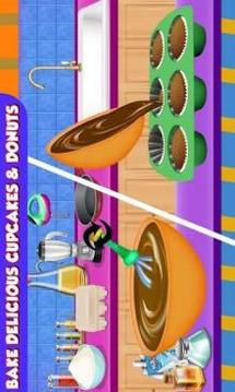 Bakery Cooking & Cashier Simulator: Donuts Cupcake游戏截图1