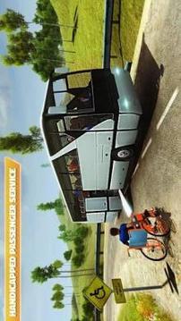 Offroad Bus Hill Driving Sim: Mountain Bus Racing游戏截图5