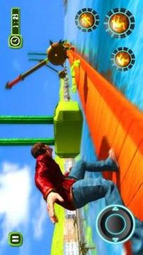 Crazy Stuntman Run - Mega Ramp游戏截图1