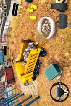 Mega City Road Construction- Excavator Simulator游戏截图2