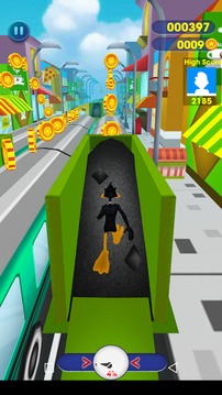 Lonney tunes dash : daffy subway escape 3D游戏截图2