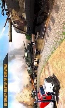 Army Train Shooter : Robot Transformation Game游戏截图2