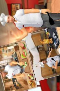 Virtual Waiter Restaurant Game 3D游戏截图5