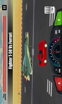 Fighter Jet Vs Sports Car游戏截图1