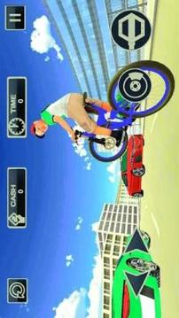 Ultimate BMX Bicycle - Impossible Stunts游戏截图5