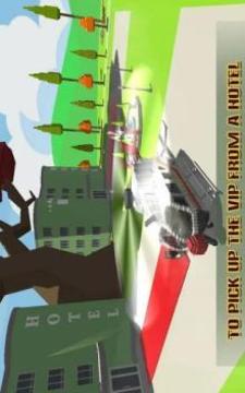 Craft Helicopter Blocky City Sky Rescue游戏截图2