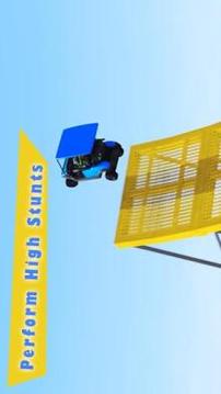 Superheroes Golf Car Offside Stunts游戏截图4