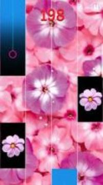 Pink Flower Piano Tiles游戏截图3