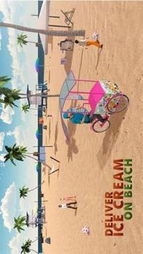 Beach Ice Cream Delivery Boy游戏截图1