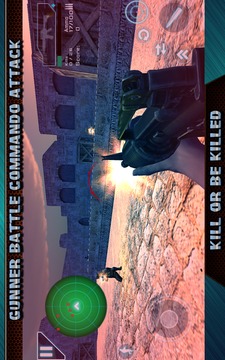 Gunner Battle Commando Attack游戏截图2