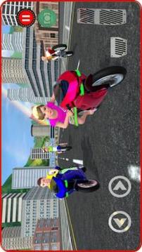 Real Kids Motorcycle Bike Race Free 3D游戏截图2