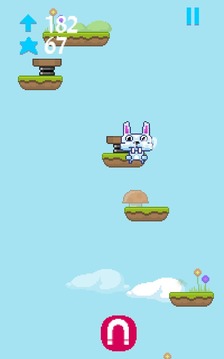 Tiny Bunny Jump游戏截图1