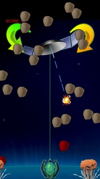 LASER SHIELD asteroids defense游戏截图4