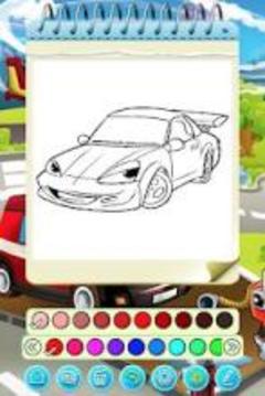 Cars Coloring Book Games游戏截图2