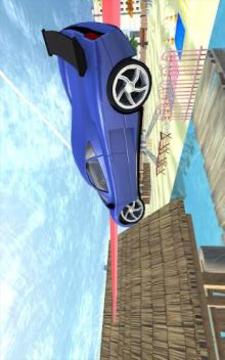 Car Beach Driving Game: GT Car WipeOut游戏截图4