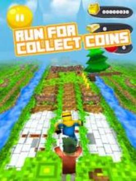 Yellow Banana Me Minion Craft Run游戏截图4