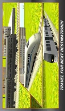 Bullet Train Subway Station 3D游戏截图4