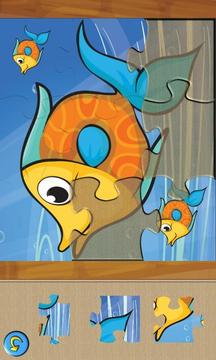 Kids Sea Animals Jigsaw Puzzle游戏截图3