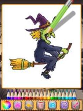 My Halloween Coloring Book:Coloring Game游戏截图2