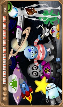 Space Junk Hidden Numbers游戏截图1