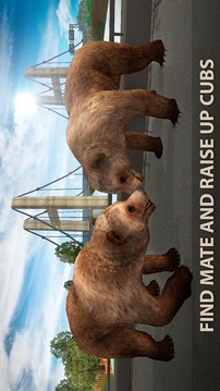 Hungry Bear City Attack Sim 3D游戏截图4