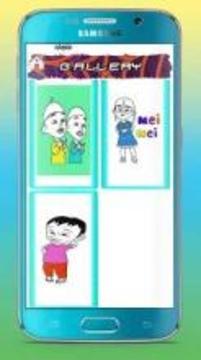 Upin Coloring Ipin Book游戏截图2