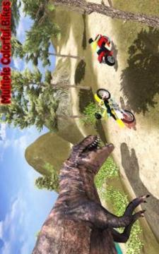 Dino Bike Race Adventure: Dinosaur Escape Games游戏截图2