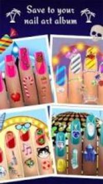 Nail Art Designs - Nail Manicure Games for Girls游戏截图1