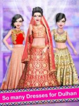 Indian Wedding And Indian Royal Bride Makeovergame游戏截图3