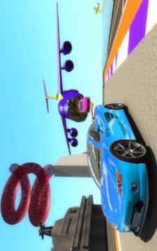 Airplane Pilot Cars Stunt Battles游戏截图1