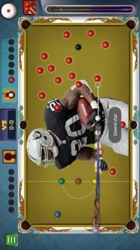 Billiards Raiders Oakland Theme游戏截图2