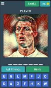 Guess The Famous Football Player游戏截图1