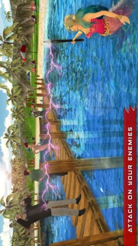 Mermaid Simulator 3D - Sea Animal Attack Games游戏截图4