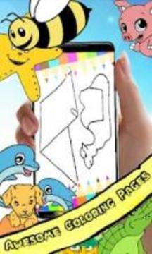 Coloring Book : Camel Pages游戏截图3
