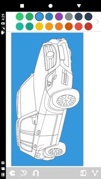 German Cars Coloring Book游戏截图3